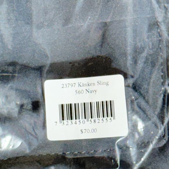 Fjallraven Kanken Unisex Small Navy Shoulder Bag Sling, NWT - Picture 5 of 5